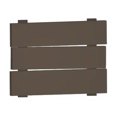 Unturned Locked Maple Wall Sign item icon