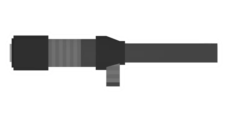 Unturned Spud Cannon (Black) gun icon