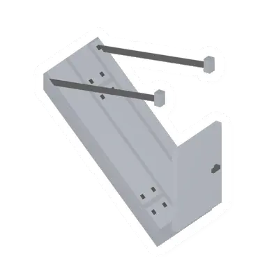 Unturned Unlocked Poplar Short Drawbridge barricade icon