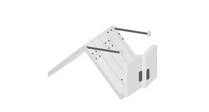 Unturned Locked Birch Gate Drawbridge barricade icon