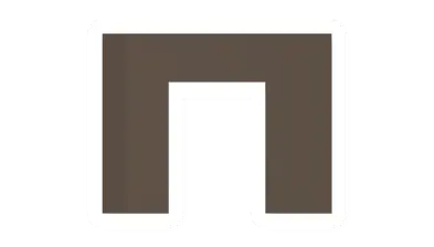 Unturned Maple Half Railing barricade icon