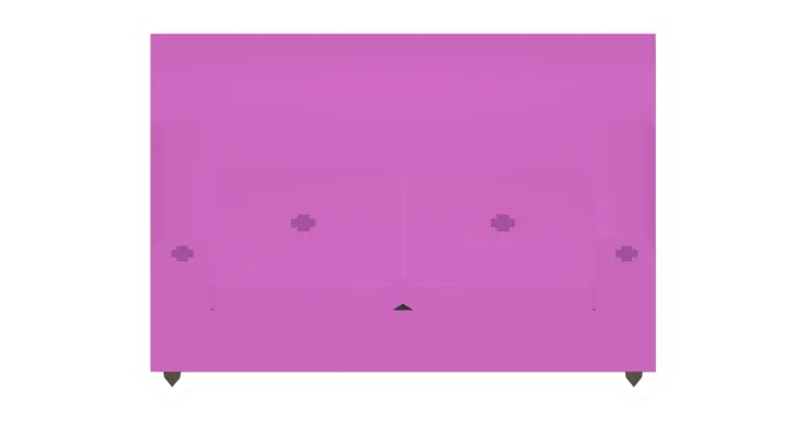 Unturned Pink Rectangle Couch item icon