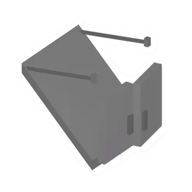 Unturned Unlocked Iron Short Gate Drawbridge item icon