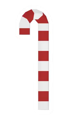 Unturned Candy Cane food icon