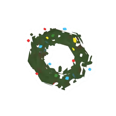 Unturned Festive Wreath barricade icon