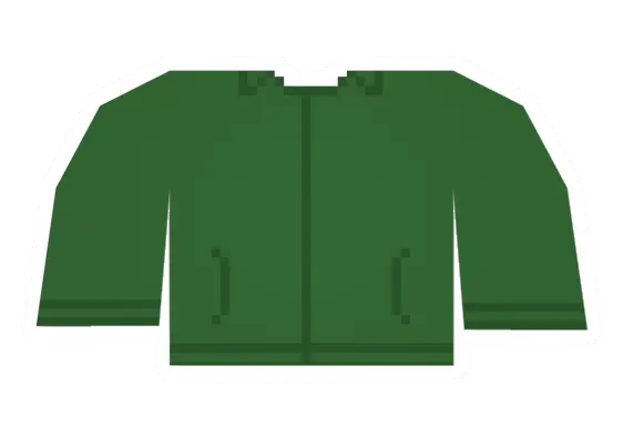Unturned Green Windbreaker clothing icon