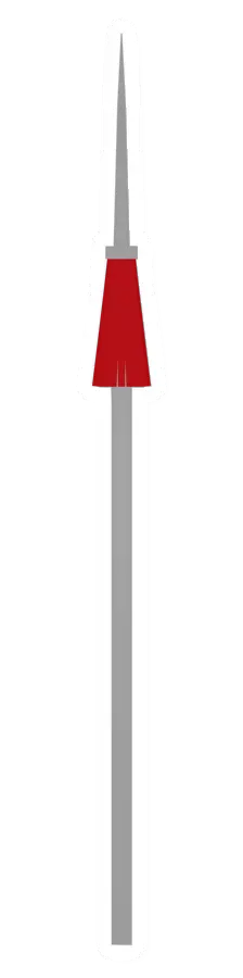 Unturned Red Spear melee weapon icon