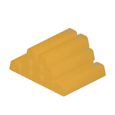 Unturned Pile of Gold Bar barricade icon