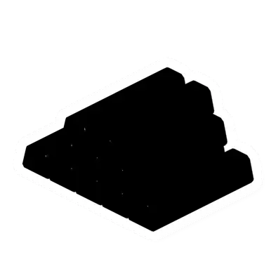 Unturned Pile of Platinum Bar barricade icon