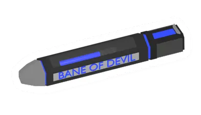 Unturned Neon Blue Vaccine Injector medical icon