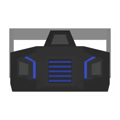 Unturned Neon Blue Gasmask item icon