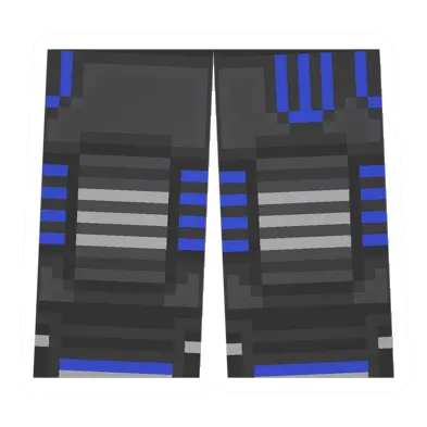 Unturned Heavy Neon Blue Bottom clothing icon
