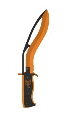 Unturned Kukri melee weapon icon