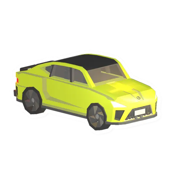 Unturned Scorpio Yellow vehicle icon