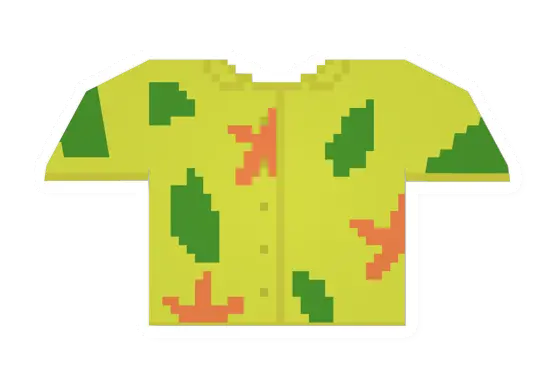 Unturned Yellow Buttonup clothing icon