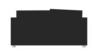 Unturned Black Couch barricade icon