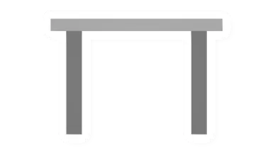 Unturned Metal Square Table barricade icon