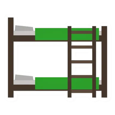 Unturned Green Bunk Bed barricade icon