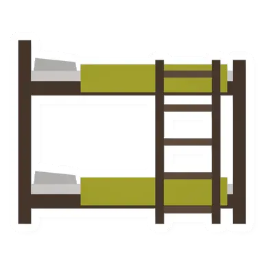 Unturned Yellow Bunk Bed barricade icon