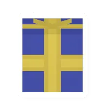 Unturned Blue Present barricade icon