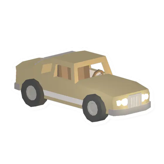 Unturned Yellow Muscle vehicle icon