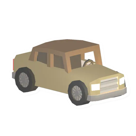 Unturned Yellow Beeb vehicle icon