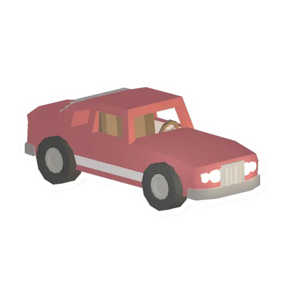 Unturned Red Muscle vehicle icon