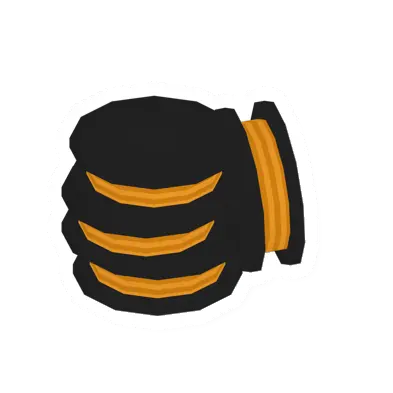 Unturned Stack of Orange Filament barricade icon