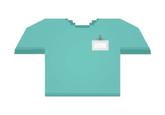 Unturned Scrubs Top clothing icon