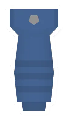 Unturned 3D Printed Vertical Grip (Blue) item icon