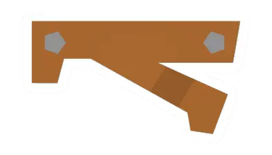 Unturned 3D Printed Horizontal Grip (Orange) item icon