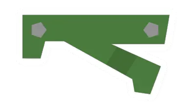 Unturned 3D Printed Horizontal Grip (Green) item icon