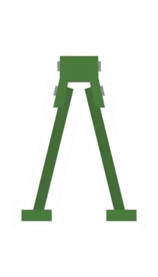 Unturned 3D Printed Bipod (Green) item icon