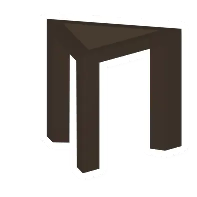 Unturned Wooden Triangular Floor barricade icon