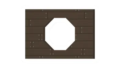 Unturned Wooden Circular Window icon