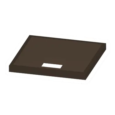 Unturned Wooden Center Offset Hole barricade icon