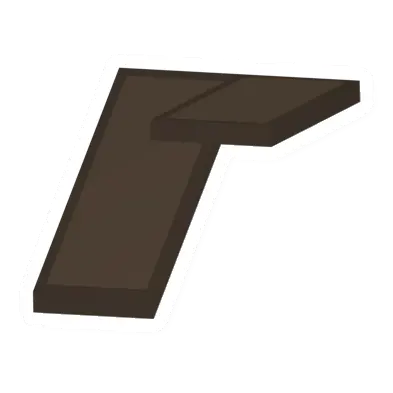 Unturned Wooden Left Landing barricade icon