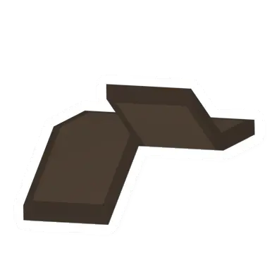 Unturned Wooden Reverse Stairs barricade icon