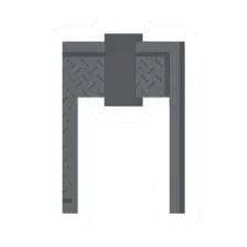 Unturned Metal Half Doorway barricade icon