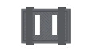 Unturned Metal Vertical Window barricade icon
