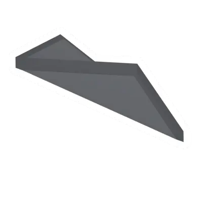 Unturned Metal Concave Ramp barricade icon