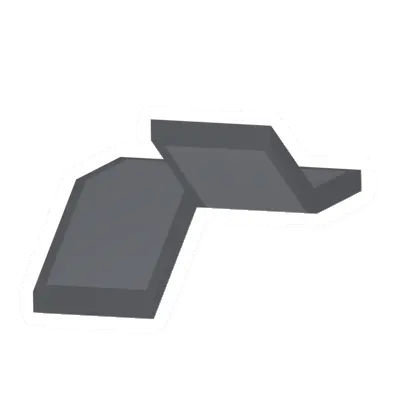 Unturned Metal Reverse Stairs barricade icon
