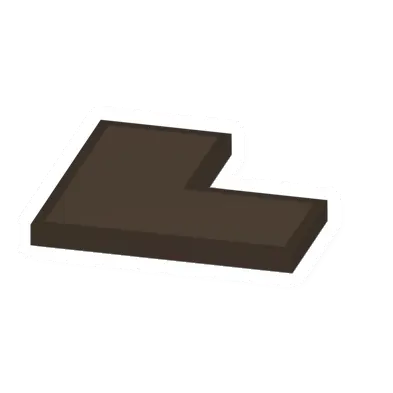 Unturned Wooden Quartered Roof barricade icon