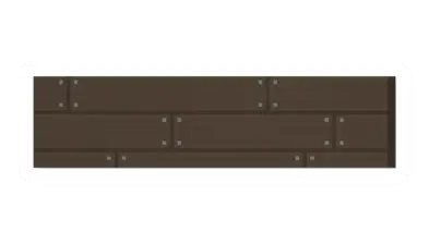 Unturned Wooden Center Rampart barricade icon