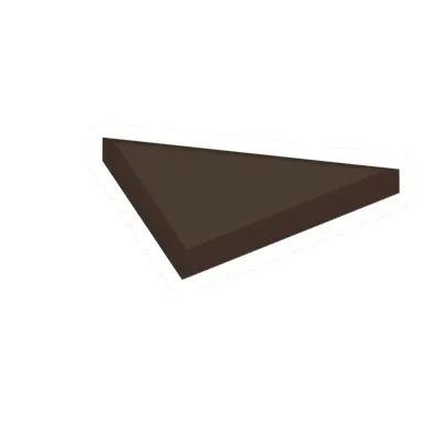 Unturned Wooden Trapped Triangular Roof barricade icon