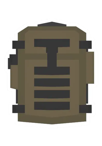 Unturned Biohazard Tank backpack icon
