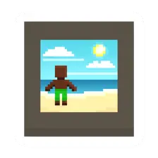 Unturned Beach Day #1 barricade icon