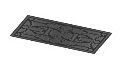 Unturned Persian Carpet (Grey) barricade icon