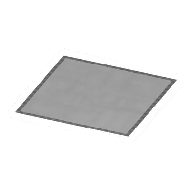 Unturned Square Carpet (Grey) barricade icon