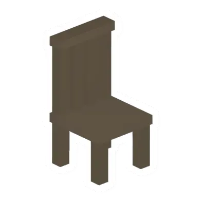 Unturned Wooden Chair barricade icon